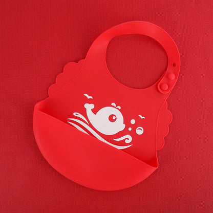 Waterproof Soft Baby Silicone Bibs