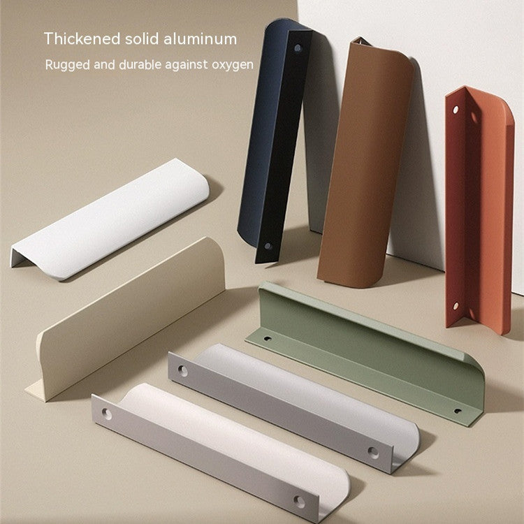 Aluminum Alloy Edge Sealing Invisible Cabinet Door Handle