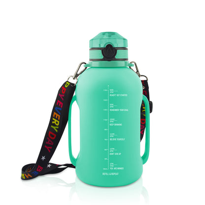 Large Capacity Water Cup Fitness Portable Roll Cup Food Grade Silicone Belly Cup Folding Outdoor Sports Water Bottle